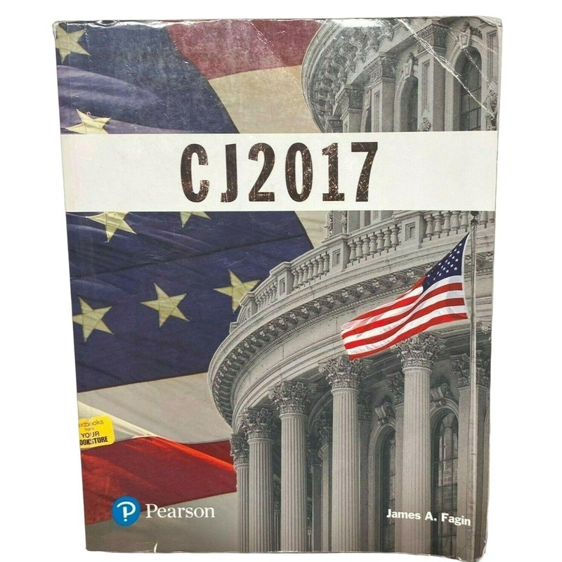 CJ2017 The Criminal Justice Series By James A Fagin Paperback 2018