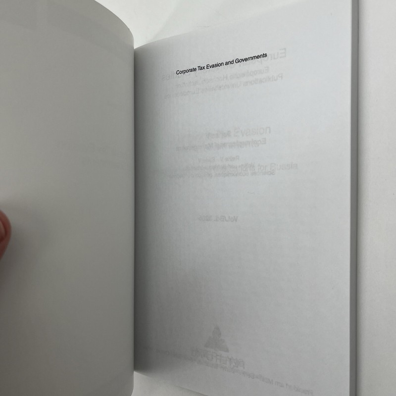Corporate tax evasion and governments Analysis and policy implications Of Russia gallery