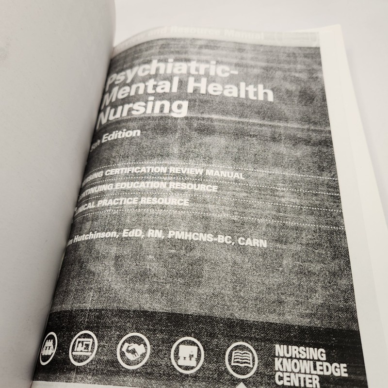 Psychiatric Mental Health Nursing Book Resource Manual 5th Edition Certification gallery