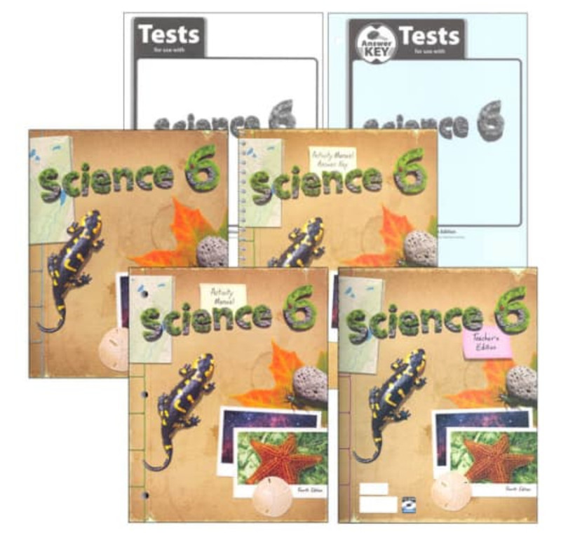 NEW BJU Bob Jones 6th grade SCIENCE 6 Complete Subject Kit CURRENT 4thEd Box Set gallery