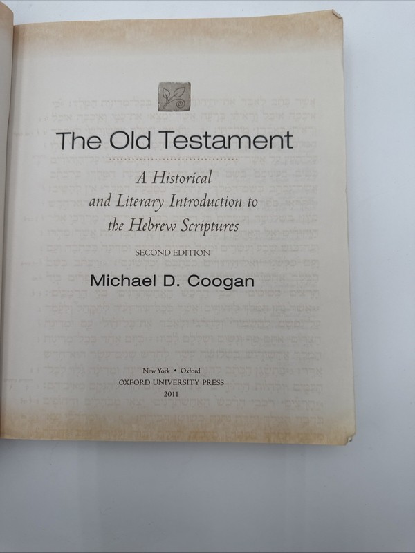 The Old Testament A Historical and Literary Introduction Michael Coogan gallery
