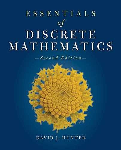 Essentials of Discrete Mathematics – Hardcover, by Hunter David J. – Very Good j
