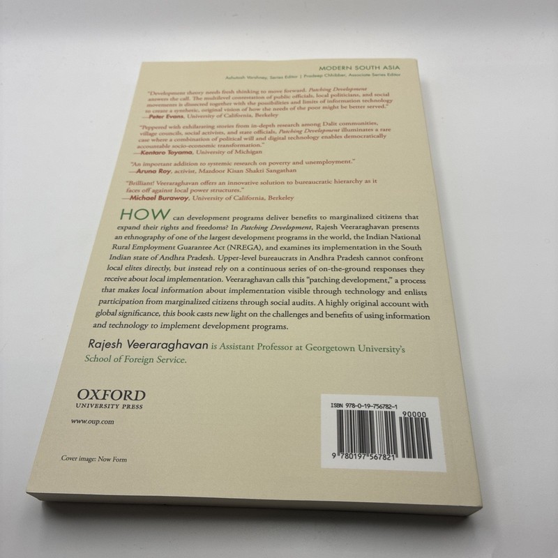 Patching Development : Information Politics and Social Change in India gallery