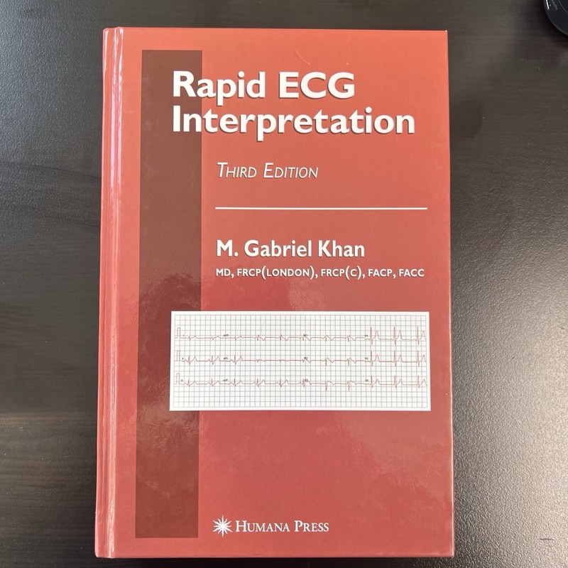 Contemporary Cardiology Rapid ECG Interpretation by M. Gabriel Khan Hardcover