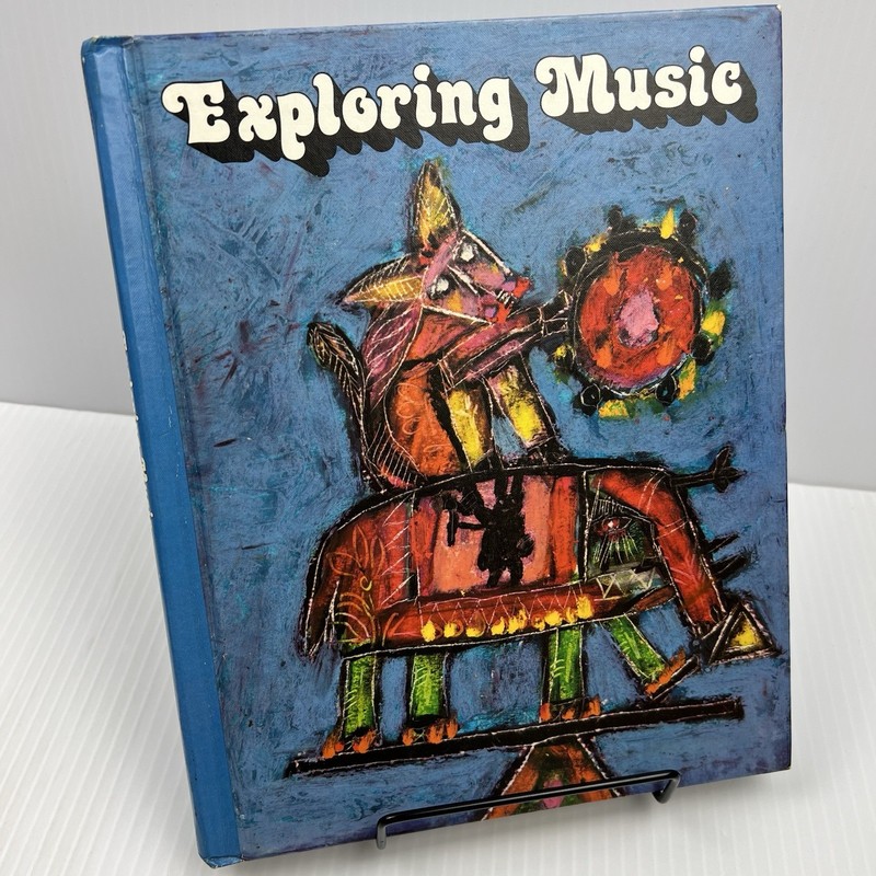 Exploring Music by Holt, Reinhart, & Winston (1975) Vintage Textbook, Musicians