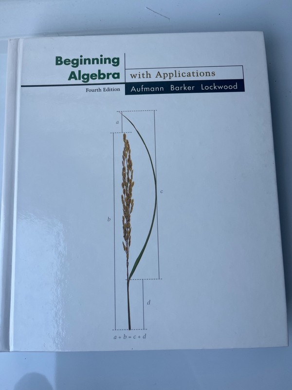Beginning Algebra- 4th Edition Aufmann Barker Lockwood