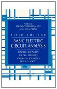 BASIC ELECTRIC CIRCUIT ANALYSIS (STUDENT ED.) By David E. Johnson **Excellent**