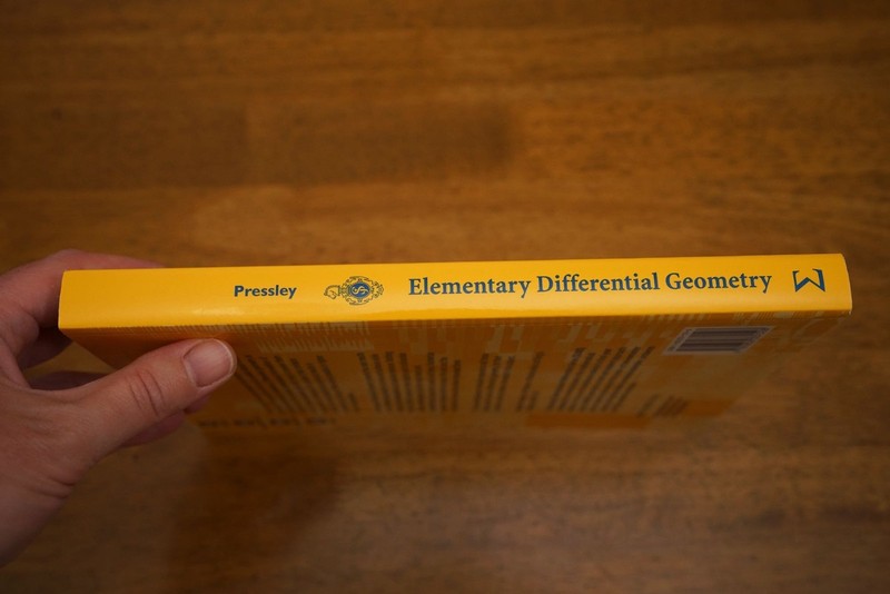 MATHS - Springer - Elementary Differential Geometry - Like New, light shelf-wear gallery