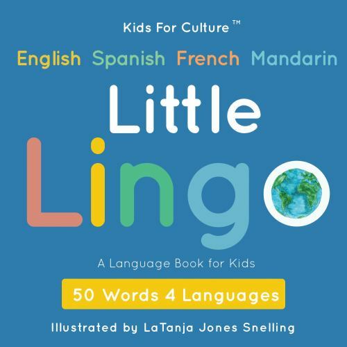 Kids for Culture: Little Lingo – Multilingual Board Book for Kids | 50 First Wor