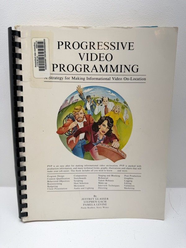 Progressive Video Programming Videowares Publishing Company 1984 First Printing