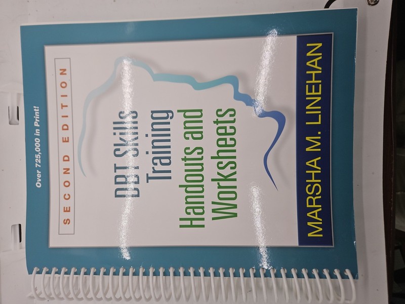 DBT Skills Training Handouts and Worksheets by Marsha M. Linehan (2014, Trade…