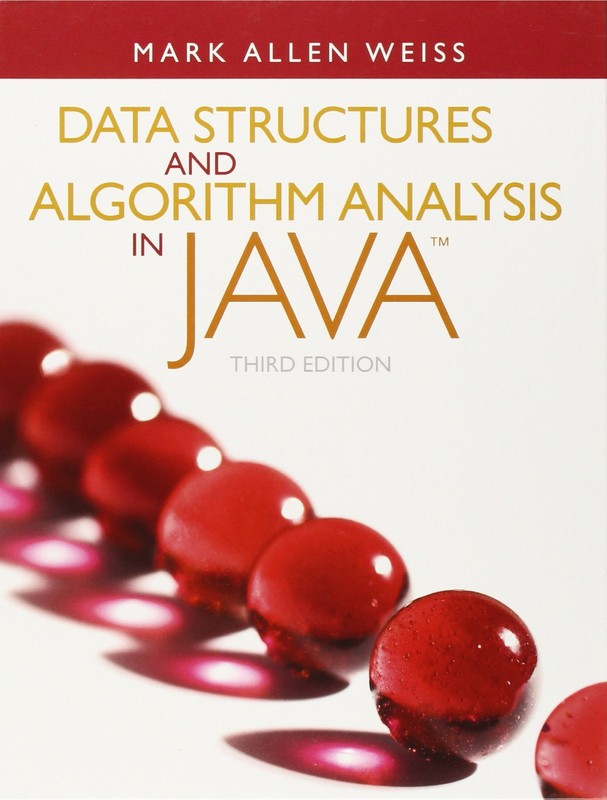 Data Structures and Algorithm Analysis in Java – hardcover Weiss, Mark