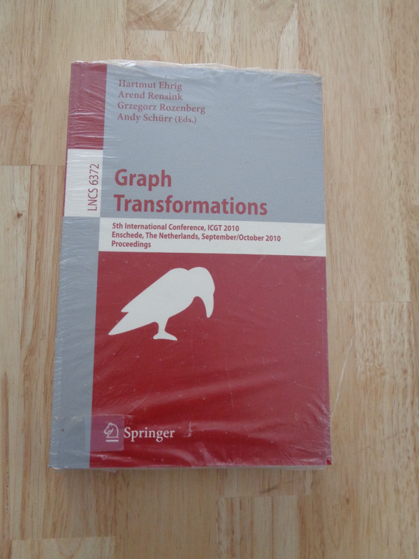 Lecture Notes in Computer Science Ser.: Graph Transformations by H Ehrig SC