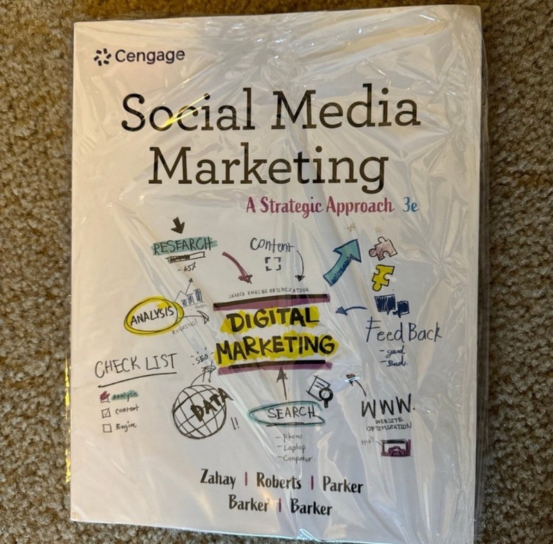 NEW Social Media Marketing : A Strategic Approach by Donald I. Barker Debra Zaha