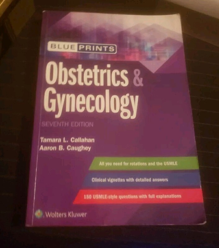 Blueprints Obstetrics and Gynecology by Tamara Callahan (2017, Trade Paperback,