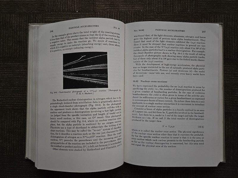 NUCLEAR RADIATION PHYSICS by R.E. Lapp & H.l. Andrews 2nd Ed Prentice Hall ©1955 gallery