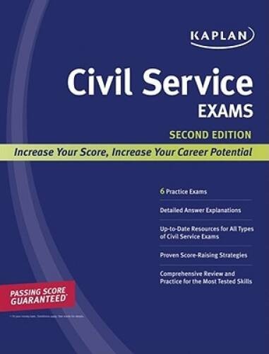Kaplan Civil Service Exams (Kaplan Test Prep) – Paperback By Kaplan – VERY GOOD