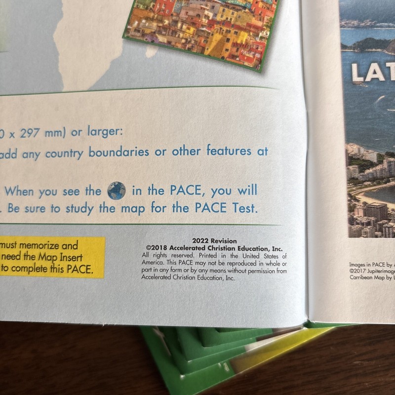 School of Tomorrow Ace Social Studies PACEs Lot Of 7 Unused 4th Edition gallery