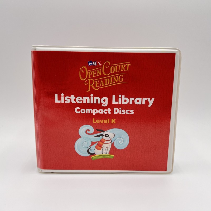 SRA Open Court Reading Preschool Level K Compact Discs Listening Library Set 9