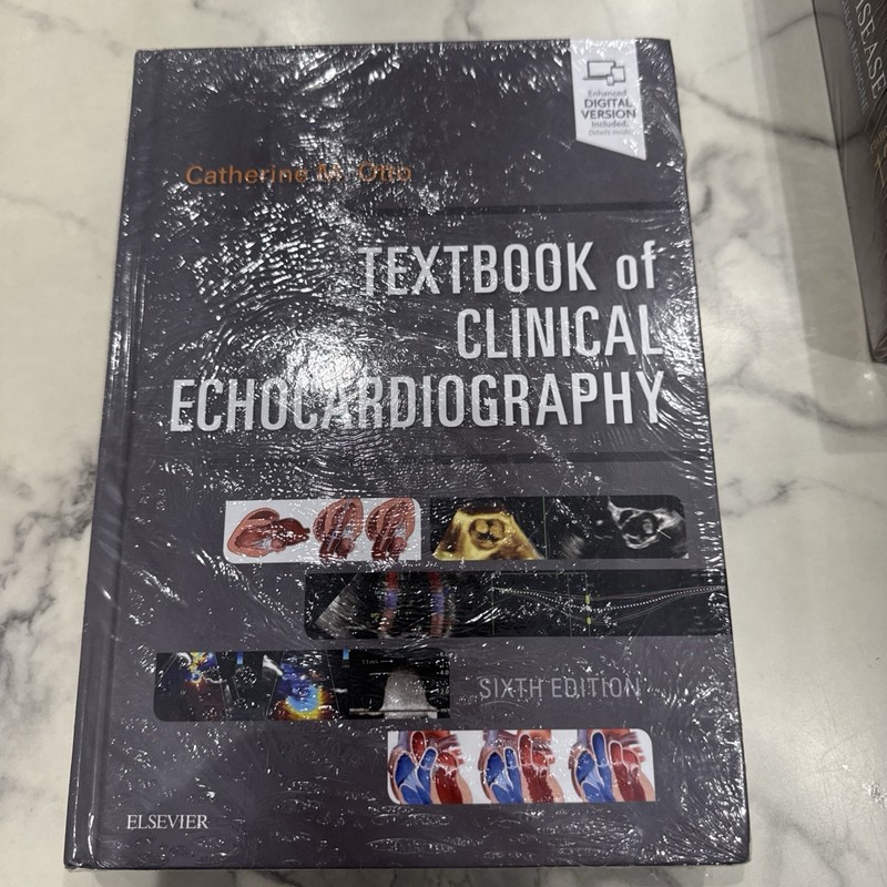 Textbook of Clinical Echocardiography by Catherine M. Otto (2018, Hardcover)