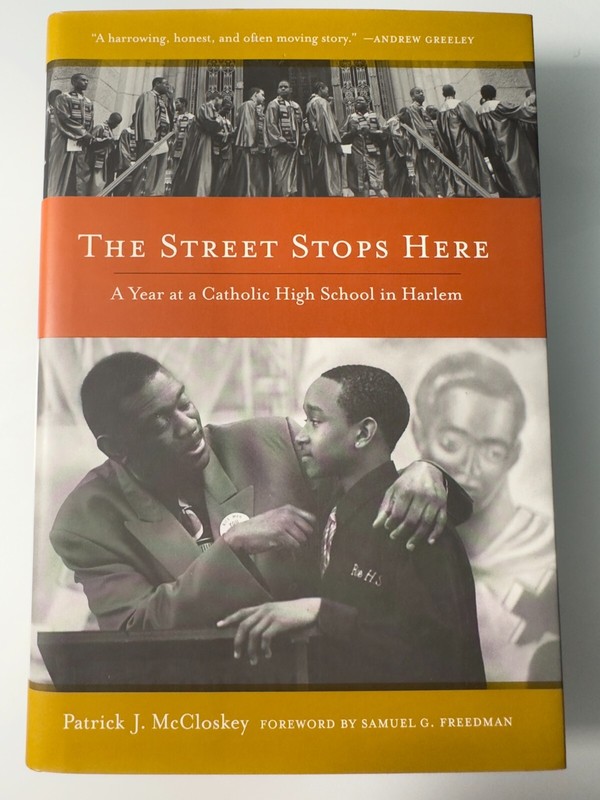 The Street Stops Here by Patrick McCloskey Hardcover Nonfiction Sociology Book