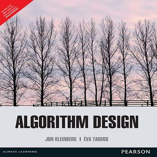Algorithm Design 1st Edition By Jon Kleinberg and ?va Tardos