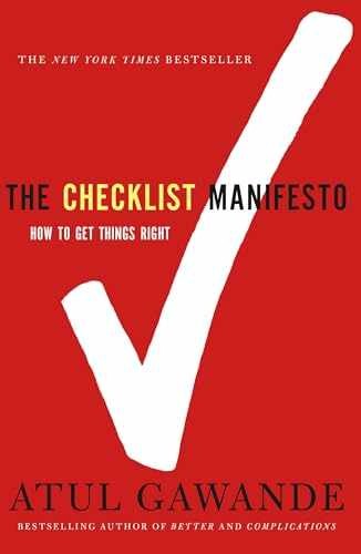 The Checklist Manifesto: How to Get – Paperback, by Gawande Atul – Acceptable