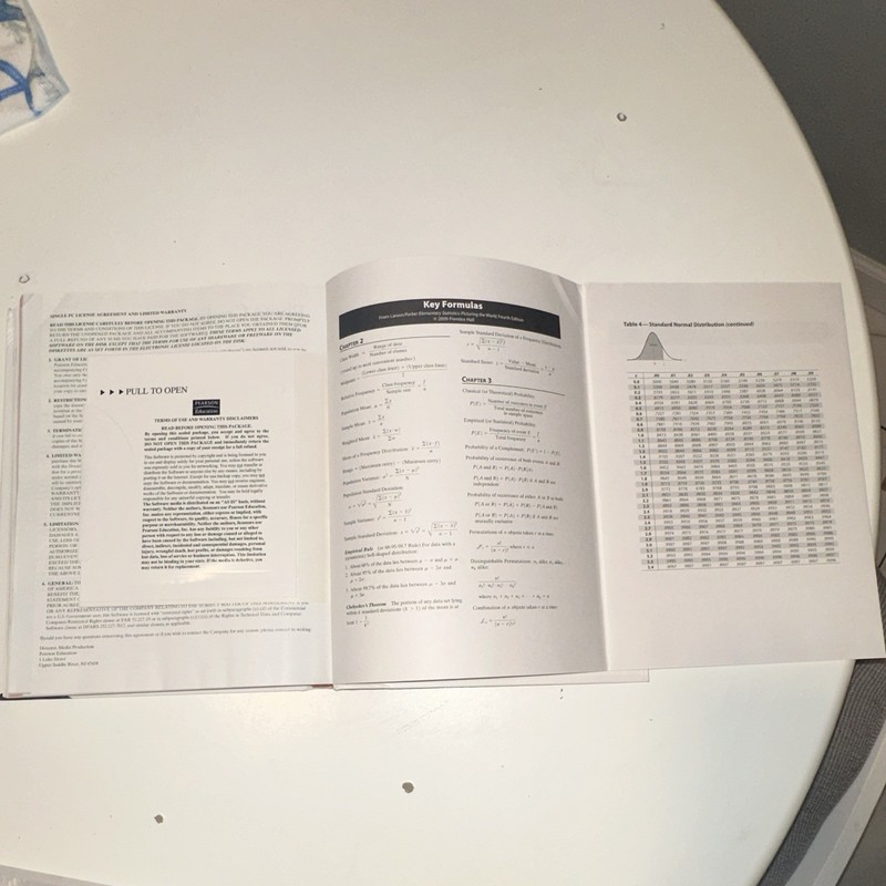 Elementary Statistics: Picturing the World 4th Ed HC Larson Farber 2009 CD-ROM gallery