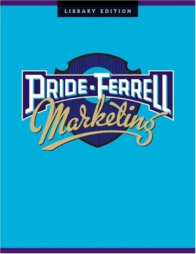 PRIDE-FERRELL MARKETING By William M. Pride & O C Ferrell - Hardcover EXCELLENT