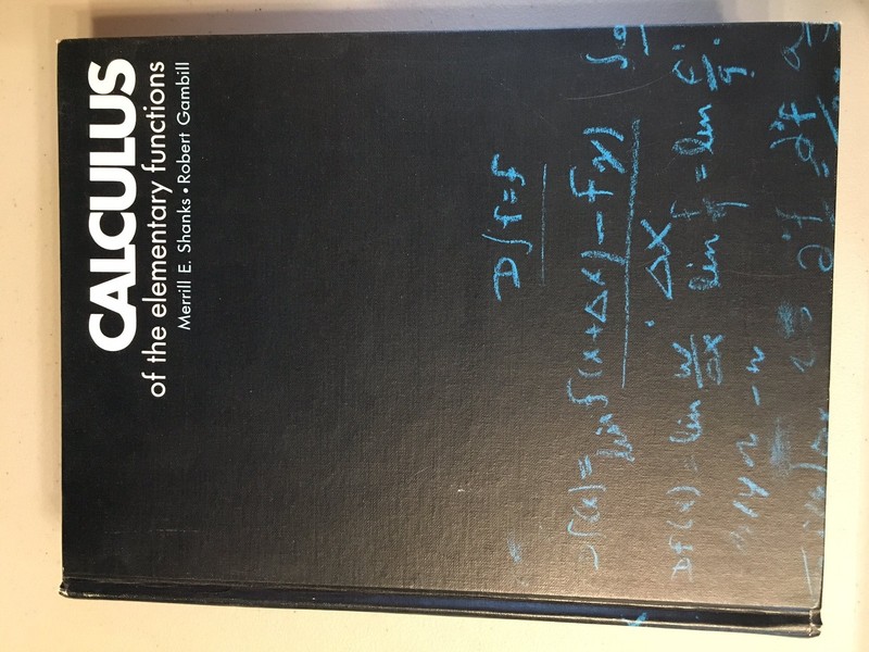 Calculus of the elementary functions