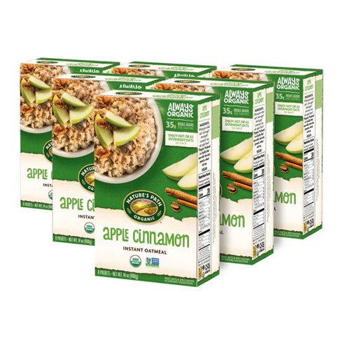 Organic Apple Cinnamon Oatmeal 14 Oz(Case Of 6) By Natures Path gallery