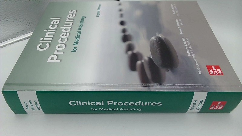 McGraw Hill Medical Assisting Clinical Procedures 8th Ed HC Bo… gallery