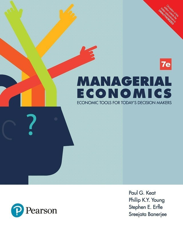 Managerial Economics by Paul Keat 7th INTL Ed -9789386873286