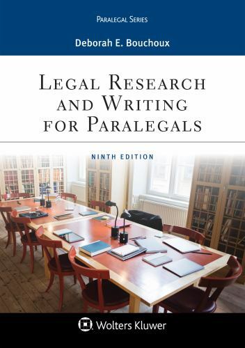 Aspen Paralegal Ser.: Legal Research and Writing for Paralegals by Deborah E….