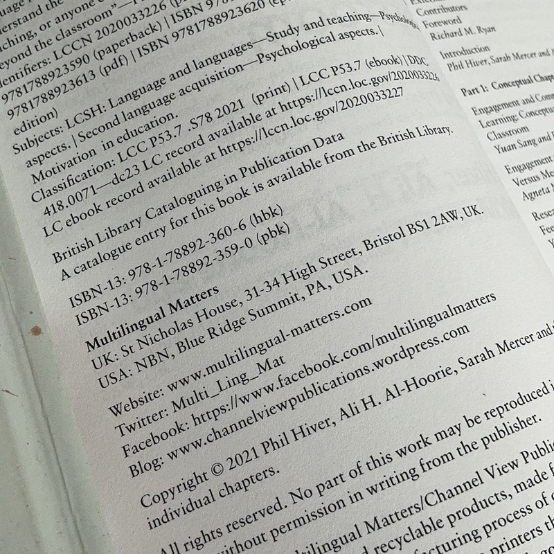 Student Engagement in the Language Classroom Book gallery