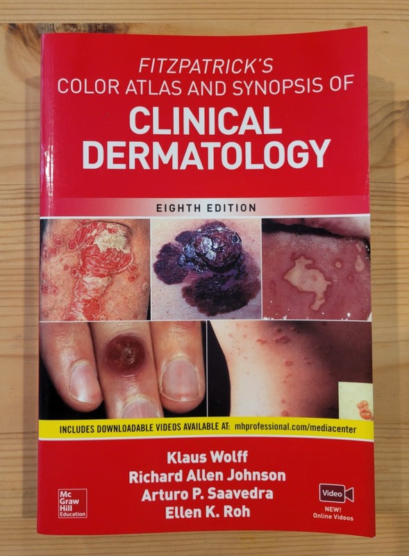Fitzpatrick’s Color Atlas, 8th Ed by Arturo P. Saavedra, Ellen K. Roh, Klaus…
