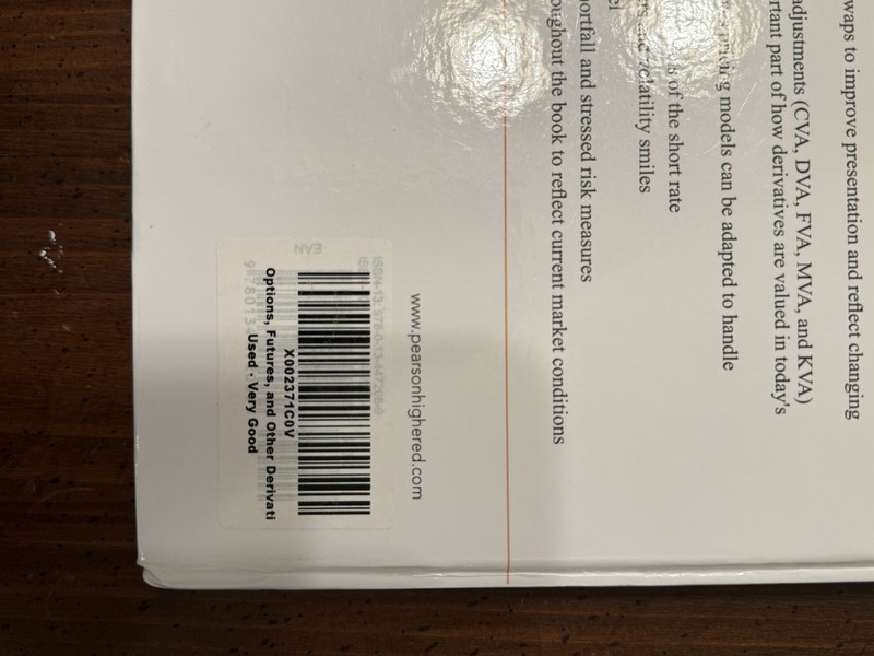 Options, Futures, and Other Derivatives - Hardcover, by Hull John - Very Good gallery