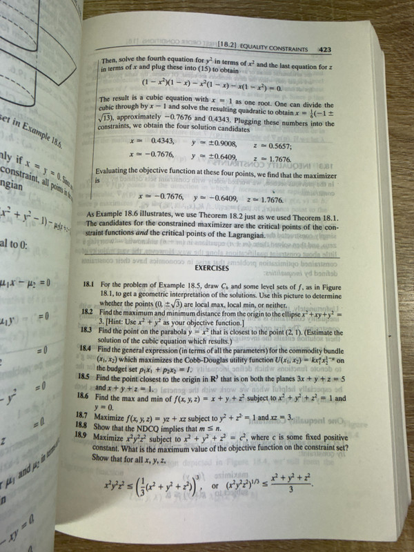Mathematics for Economists Carl Simon Lawrence Blume Paperback Textbook gallery