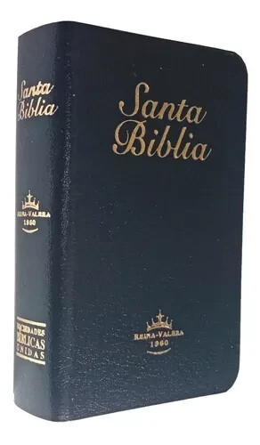 Bíblia mini bolsillo Reina Valera 1960 piel imitación canto dorado gallery