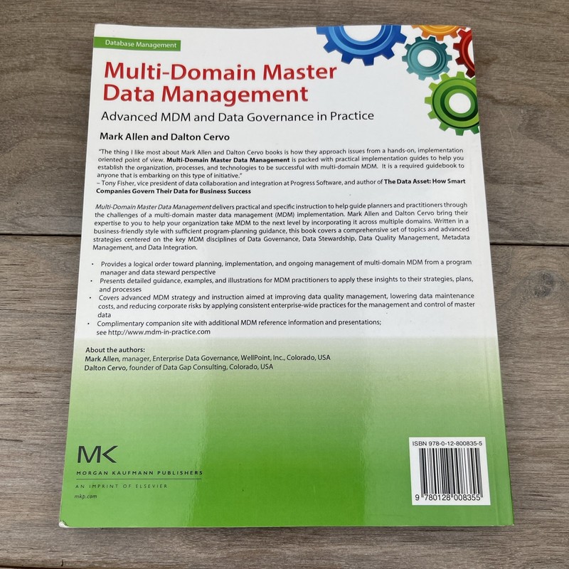 Multi-Domain Master Data Management: Advanced MDM and Data Governance in: Used gallery