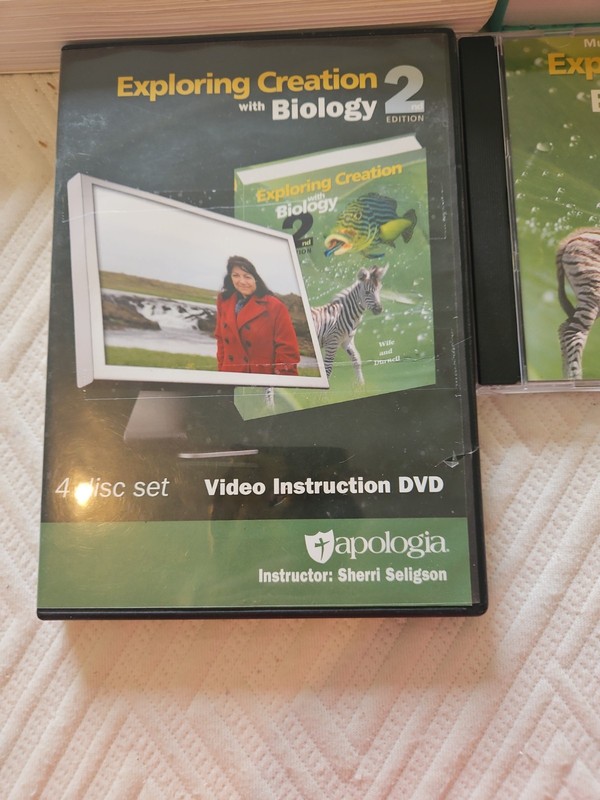 Apologia Exploring Creation With Biology 2nd Edition 6 Item Lot Video... gallery