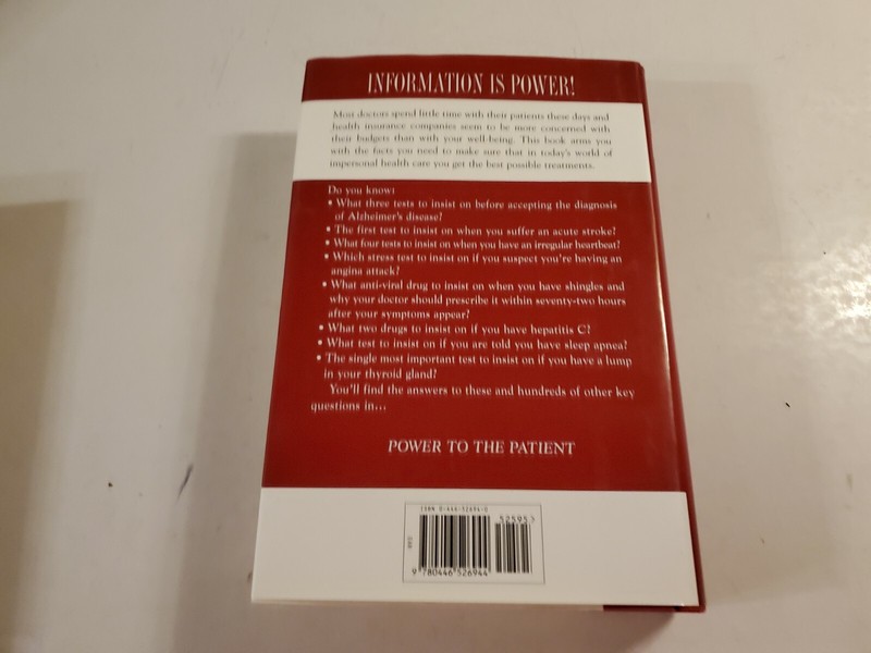Power To The Patient by Isadore Rosenfeld, M.D., Hardcover, 2003, B302 gallery