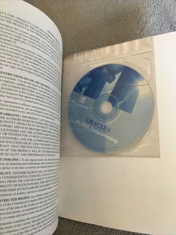 Osborne ORACLE Press Ser.: Oracle9i PL/SQL Programming by Scott Urman (2001) gallery