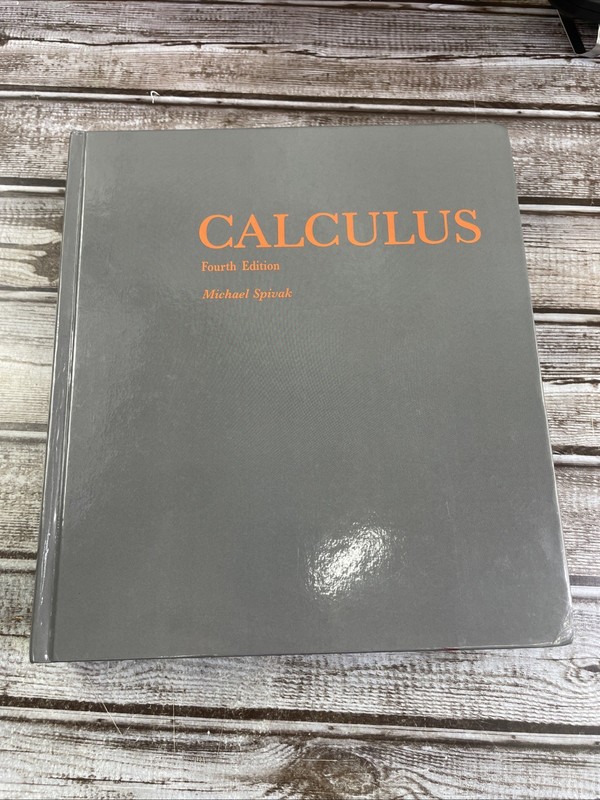 Calculus by Michael Spivak (2008, Hardcover) Fourth Edition