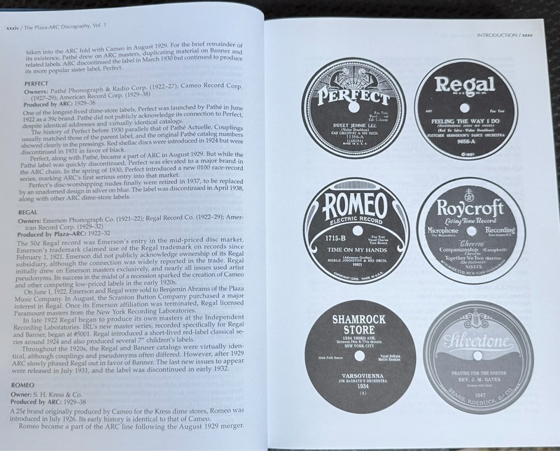 The Plaza-ARC Discography Volume 1 by Allan Sutton gallery