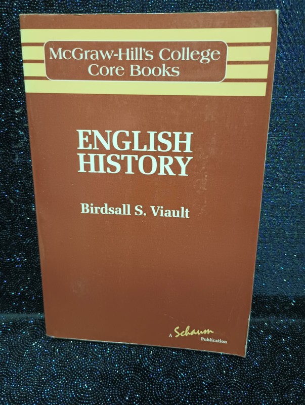 English History by Birdsall S Viault McGraw-Hill College Core Books