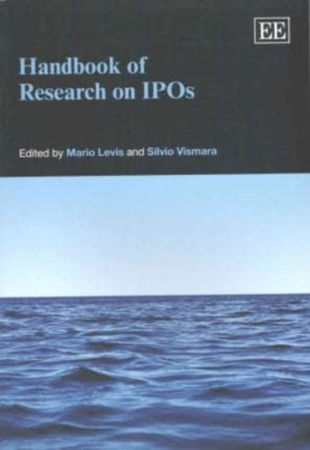 Handbook of Research on IPOs Levis Vismara Paperback Edward Elgar 9781783473656