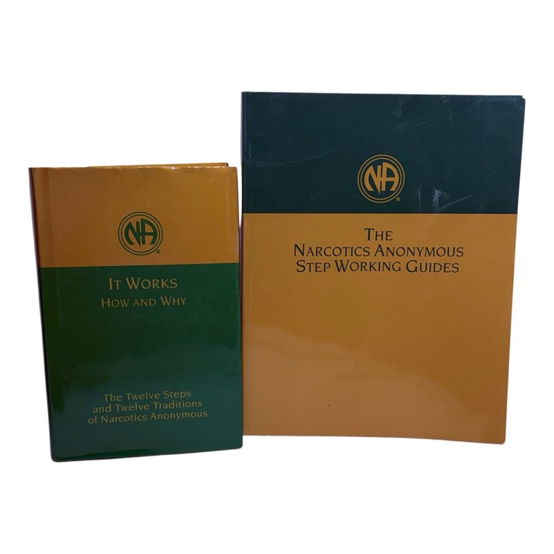 Narcotics Anonymous Step Working Guides And It Works How And Why Book Lot Good