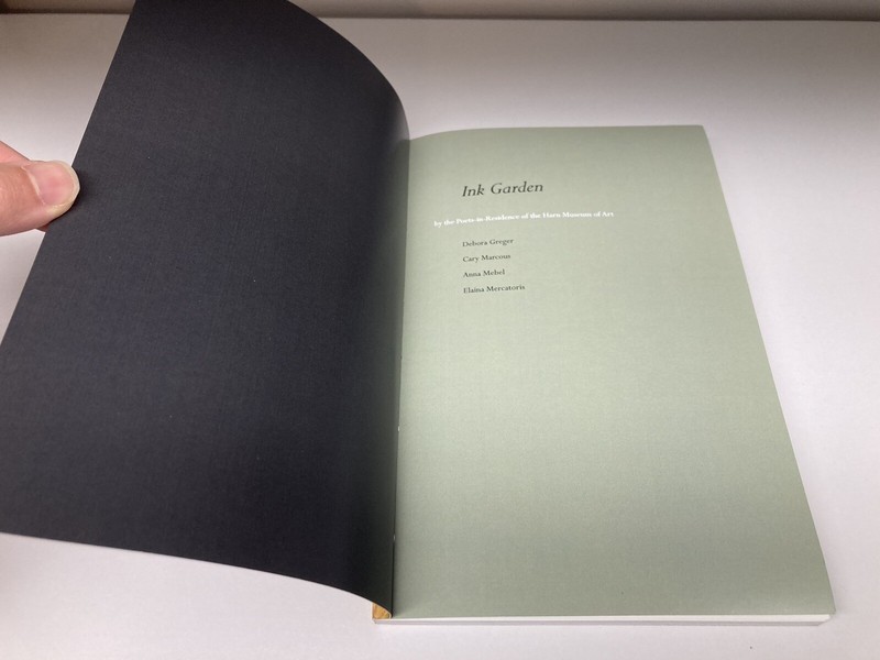 Ink Garden by Poets-in-Residence of the Harn Museum of Art 2015 Paperback Poetry gallery