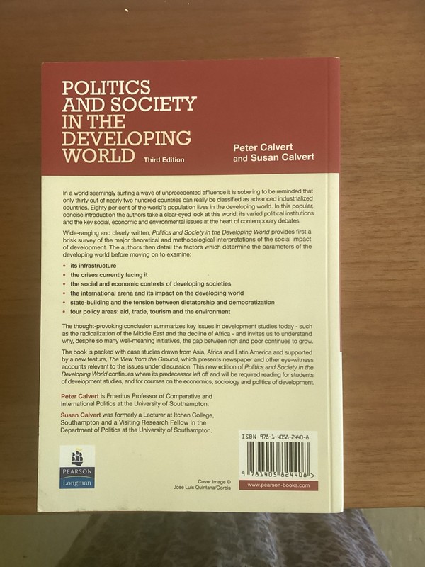 Politics and Society in the Developing World by Susan Calvert and Peter Calvert gallery
